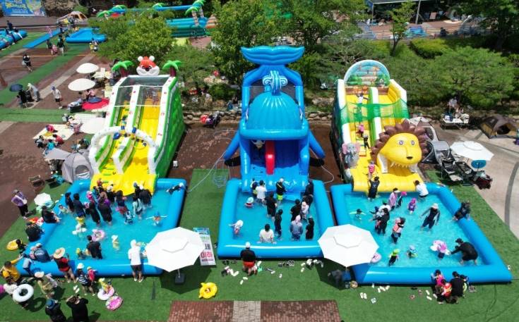 렛츠런파크 부산경남 블루밍 워터페스티벌