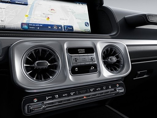 G 580 EQ의 개선된 성능과 내부 기능