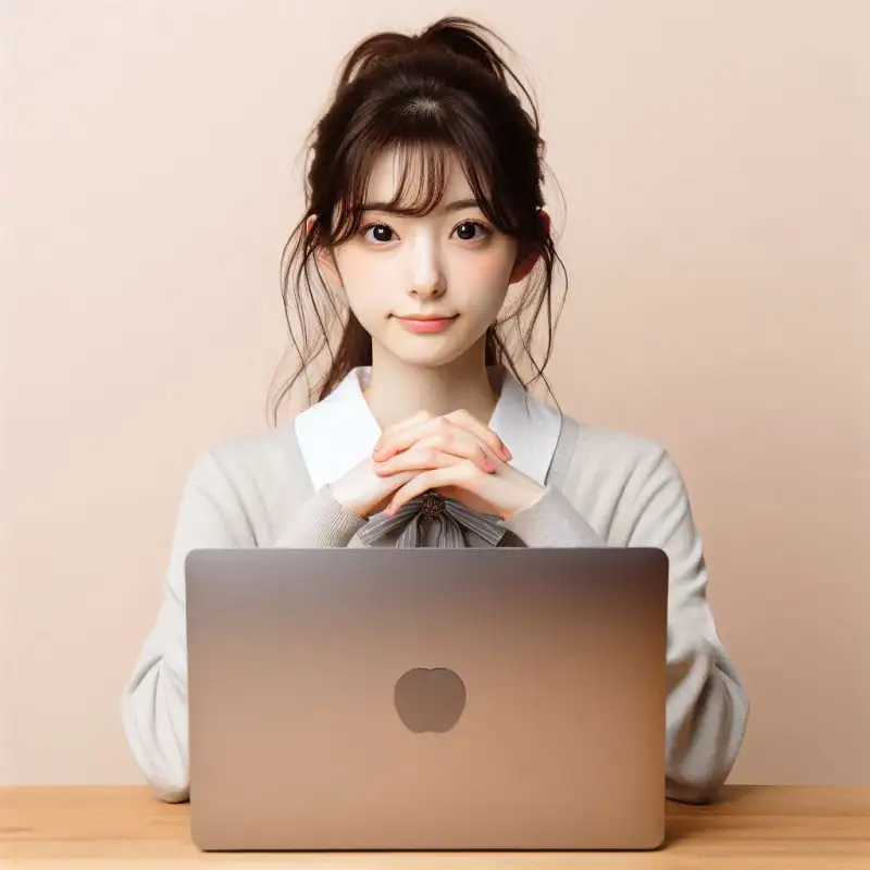 okx거래소-가입방법을-알아보는-여성의-모습