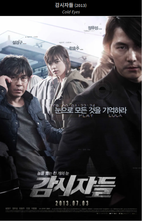 감시자들(2013) 영화 포스터 사진