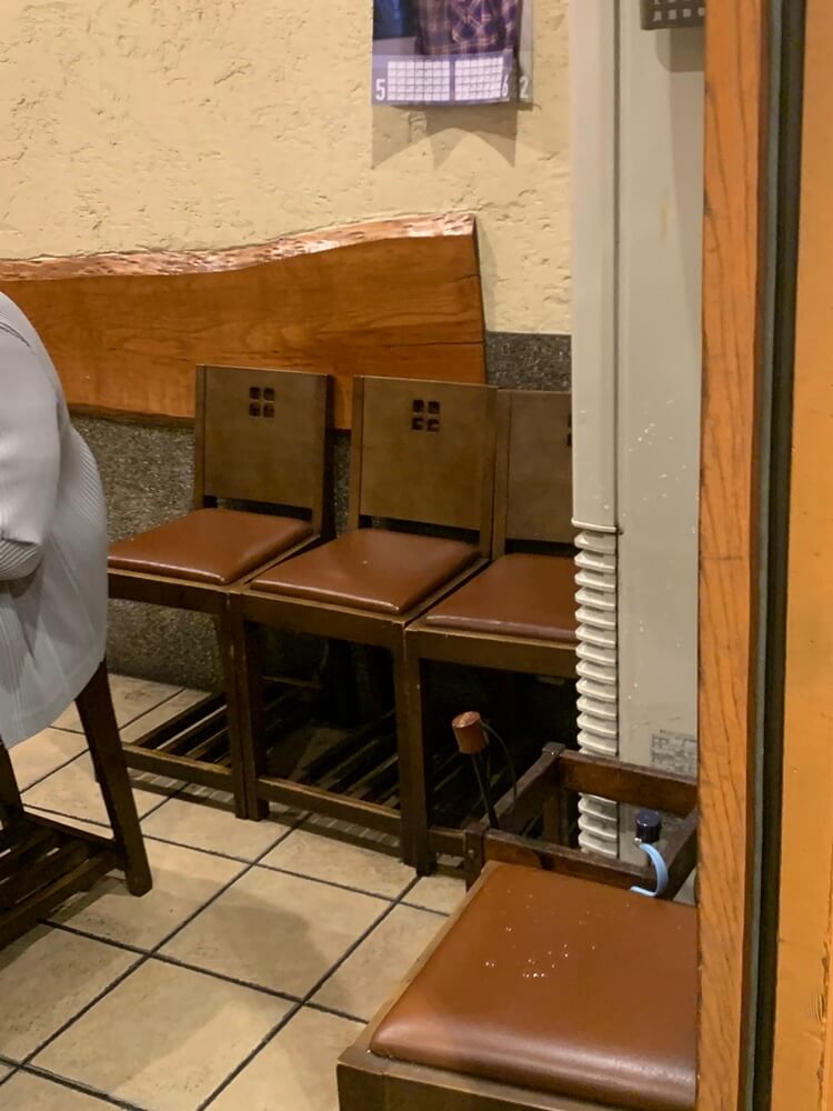 우산 꽂이, 의자