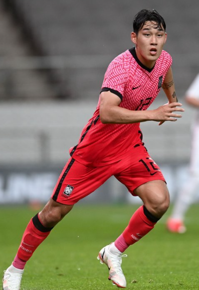 전북 현대 모터스 송민규 경기 모습│K리그 공격수 프로필