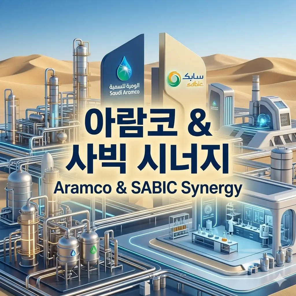 사우디아람코 사빅 인수 시너지