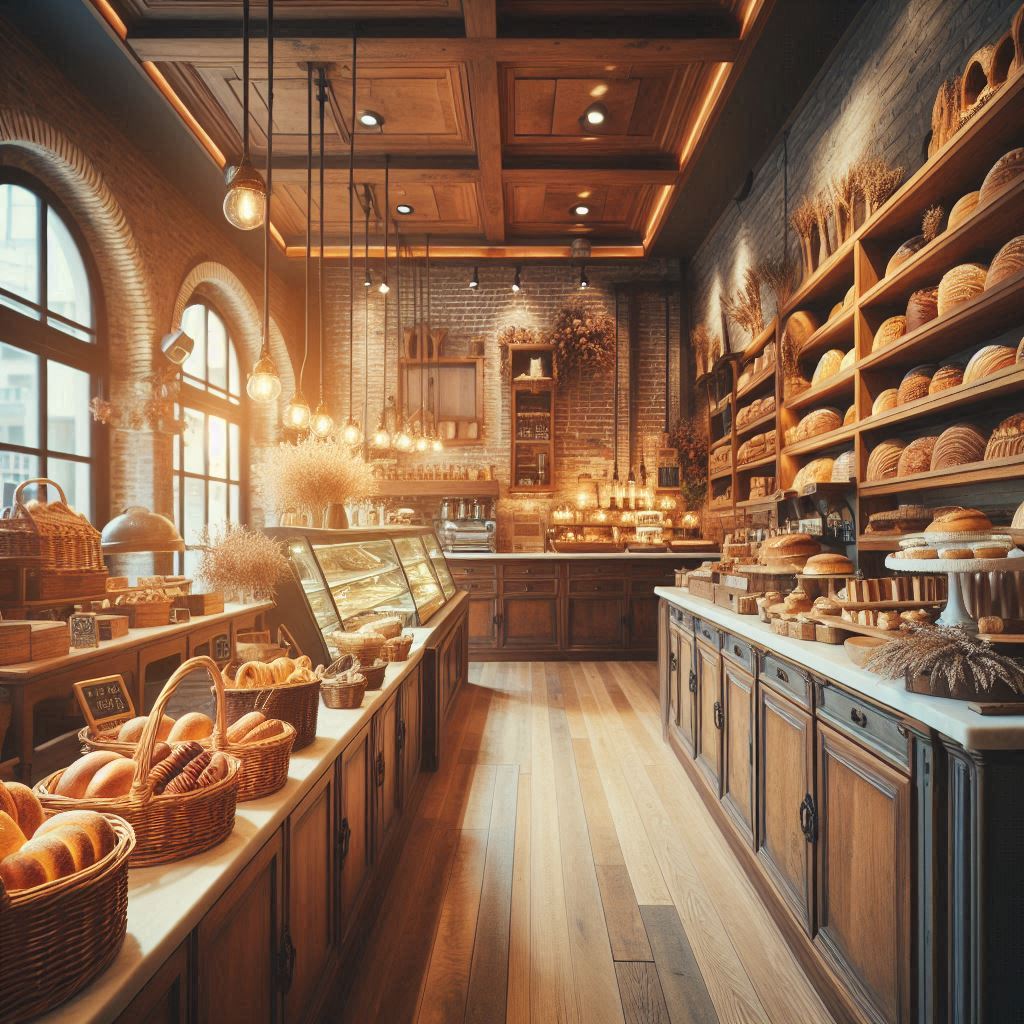 베이커리 배경