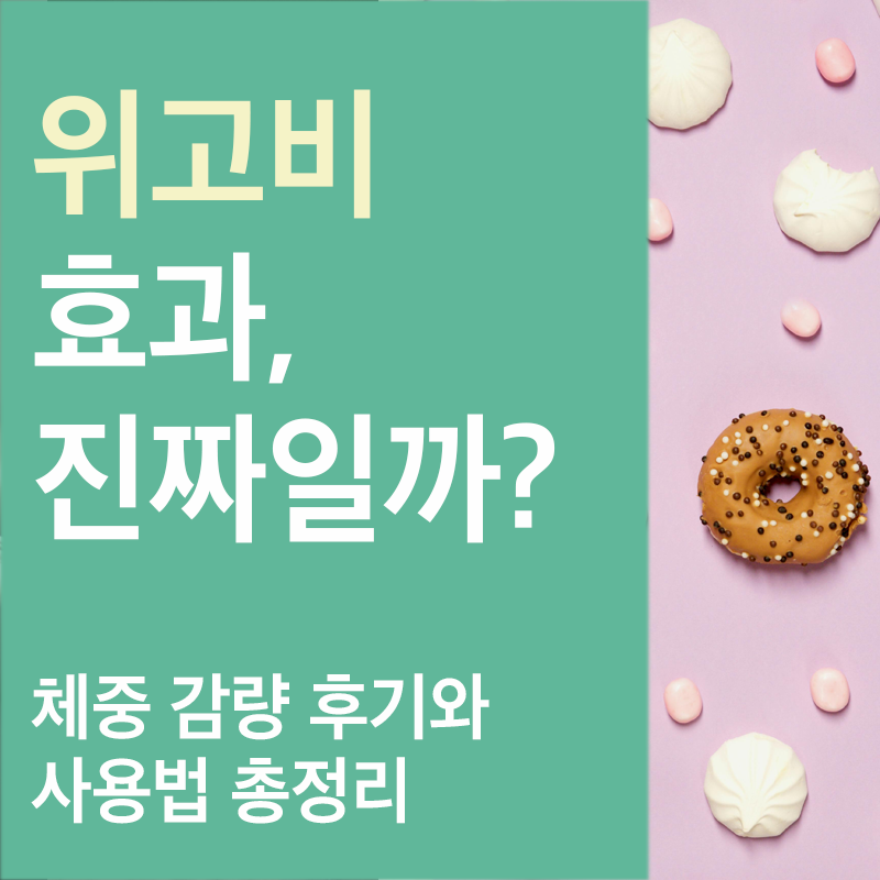 위고비 후기와 사용법