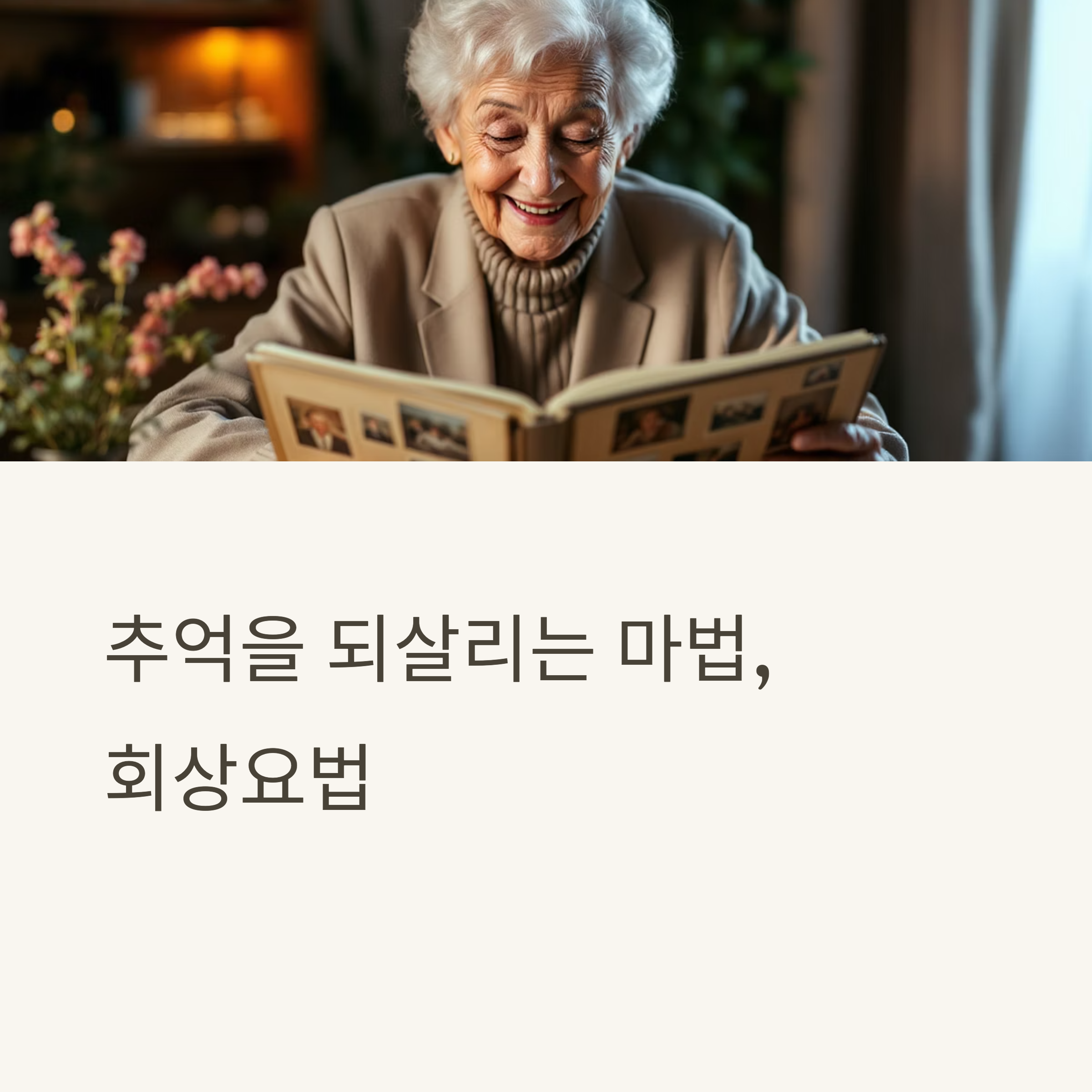 노인 회상요법