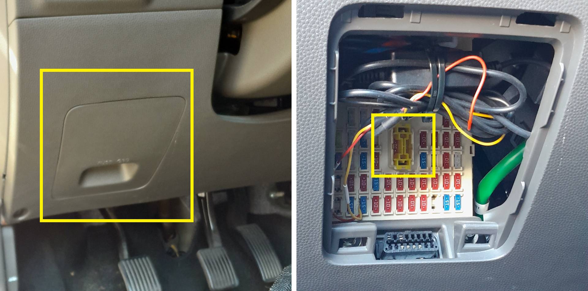 모닝 션트 커넥터 분리 방법