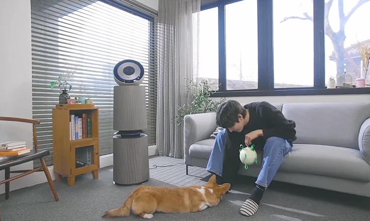 LG 퓨리케어 공기청정기 플러스, 펫, 알파 모델 비교 이미지.