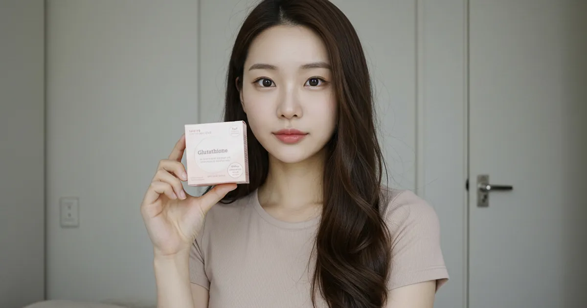글루타치온 여성 이미지