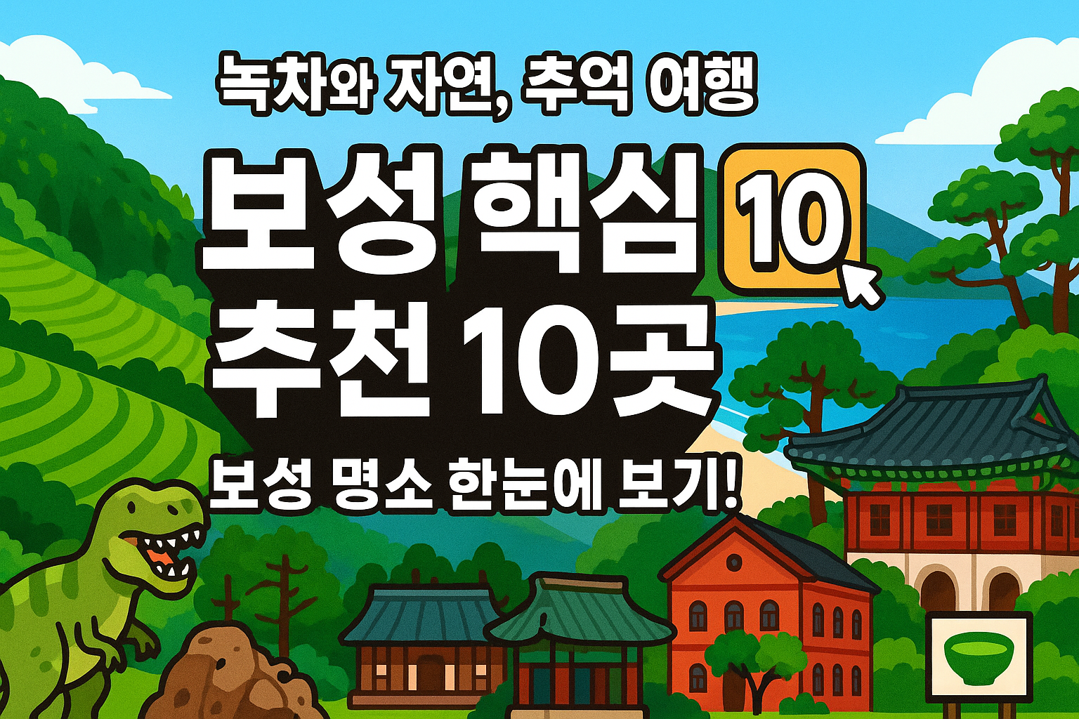 보성 가볼만한곳 베스트10