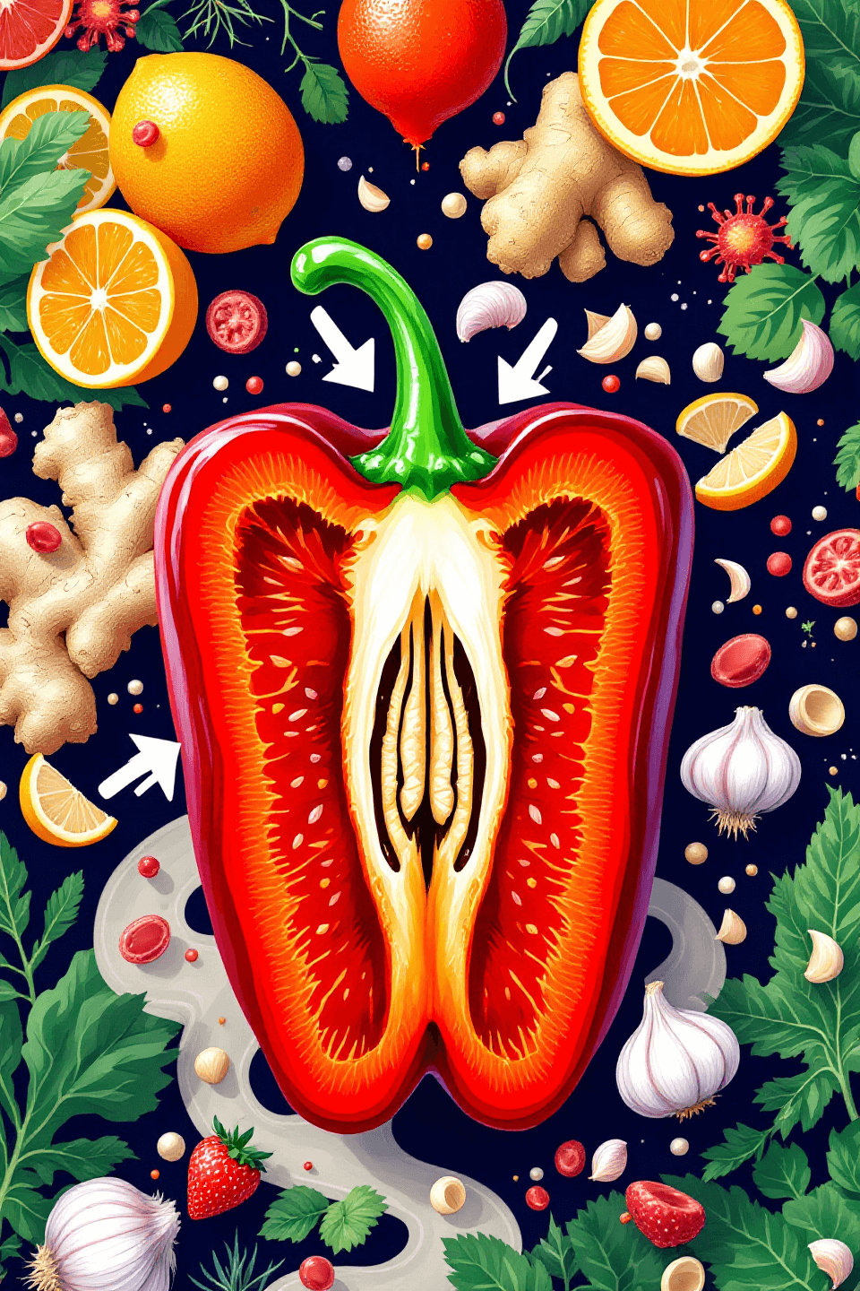 파프리카 사진입니다.