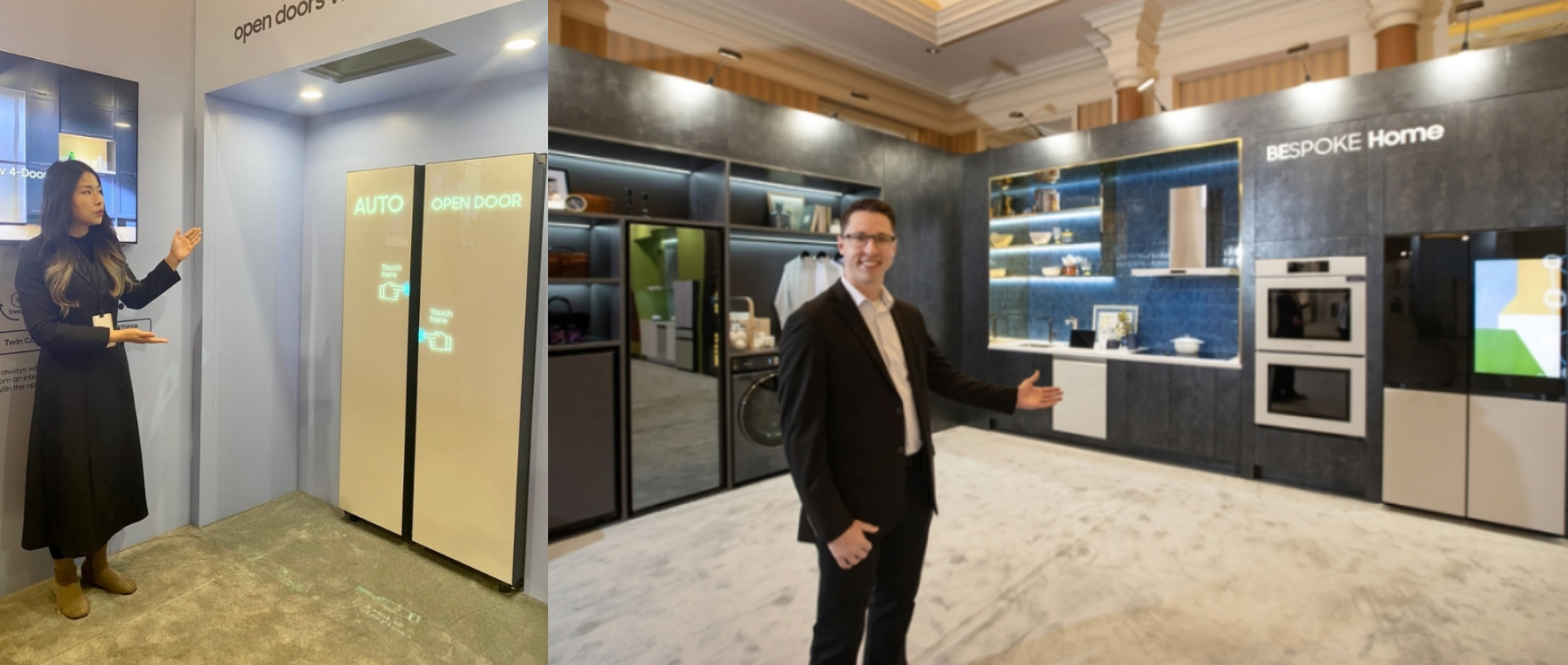 CES 2023에서 선보인 삼성전자 비스포크 냉장고