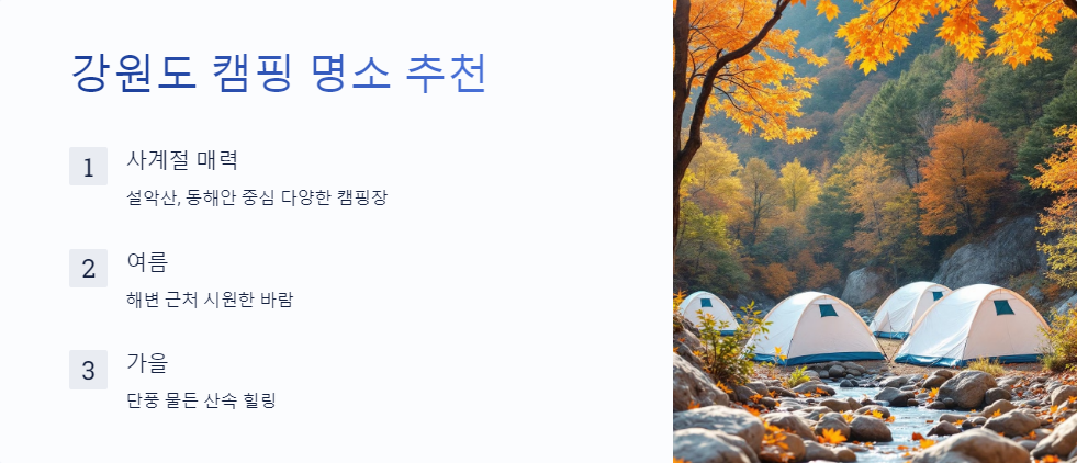 캠핑명소