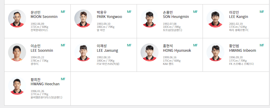 21일 월드컵 예선