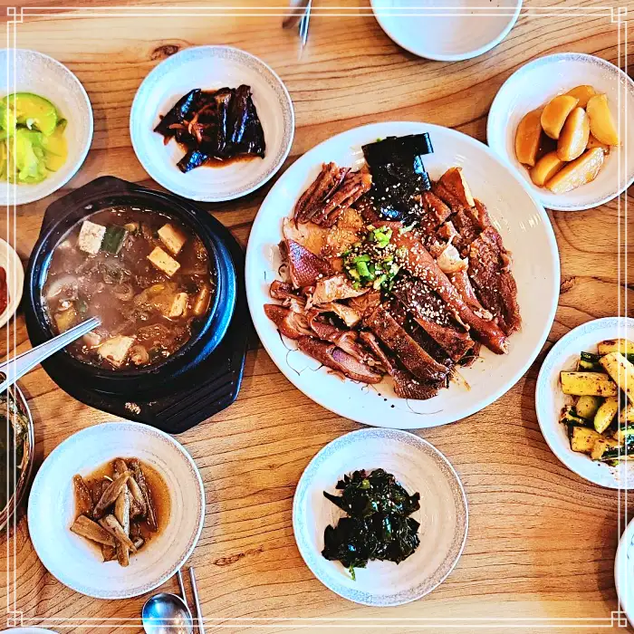 대구 달서구 성서 맛집 황태, 가오리, 닭고기, 오징어 간장 모듬찜 간장 모듬찜