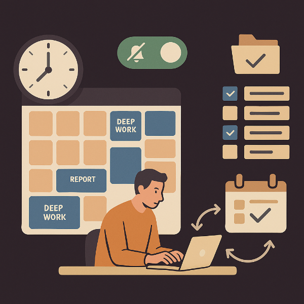 타임 블로킹 사진