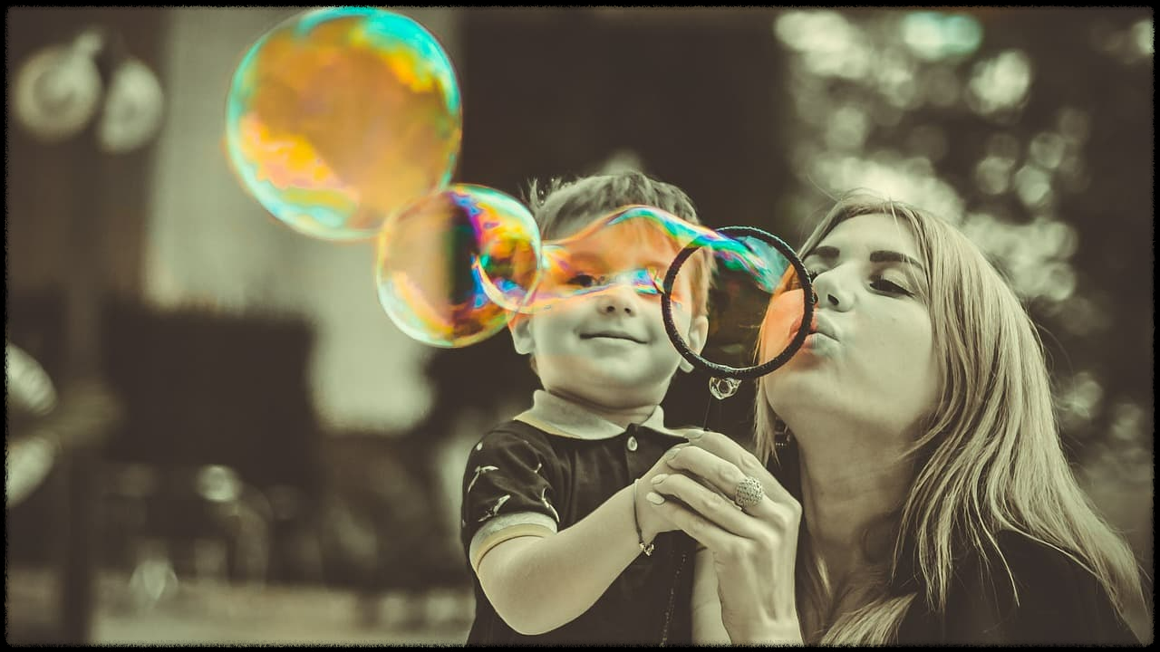 가족과 함께하는 모습