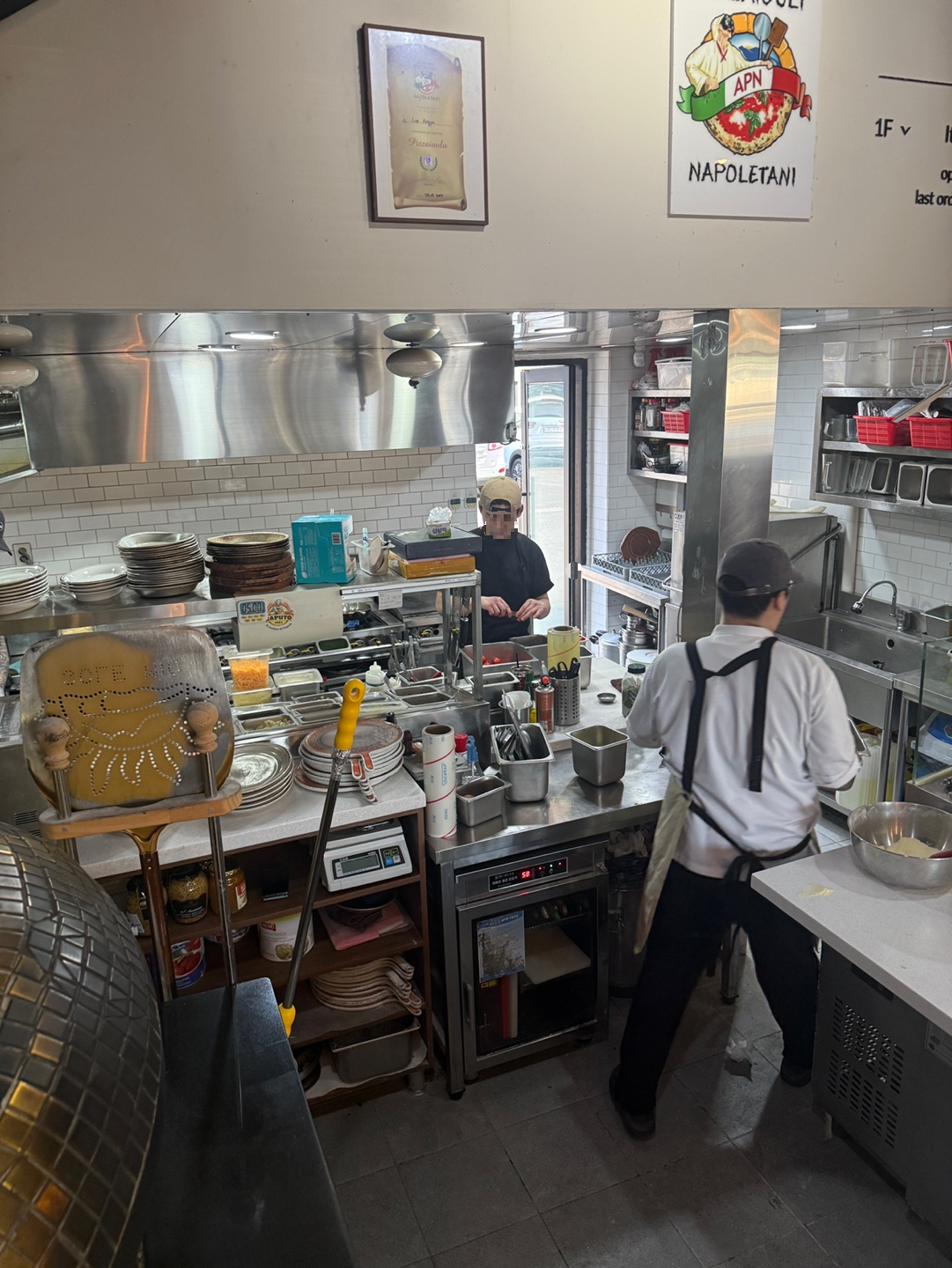 판교 토브나인 오픈키친 요리 과정 보이는 구조