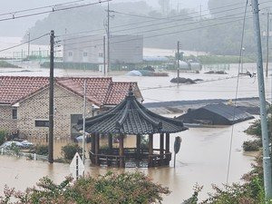 경남 산청군 산사태