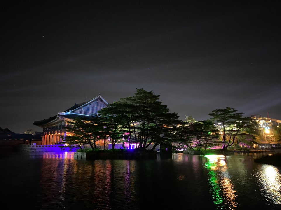경복궁야간개장모습