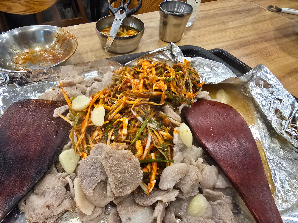 봉용불고기 파절이 넣어서 만드는 법