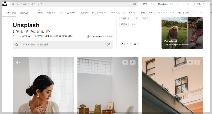 저작권 없는 고화질 이미지 무료 사이트 추천, 언스플래쉬 Unsplash