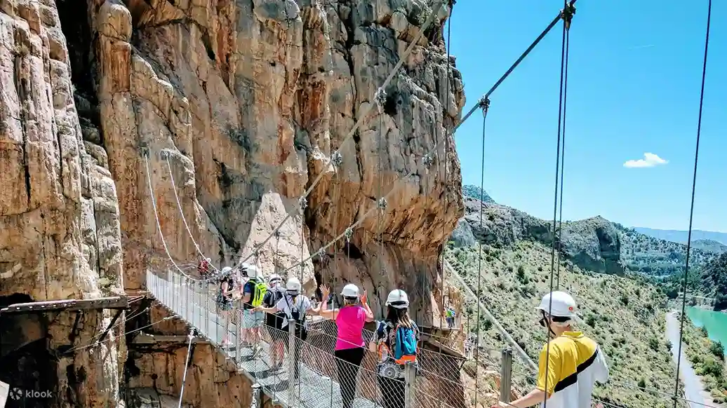 까미니토 델 레이 투어 세비야 출발 절벽 위 산책로 스페인