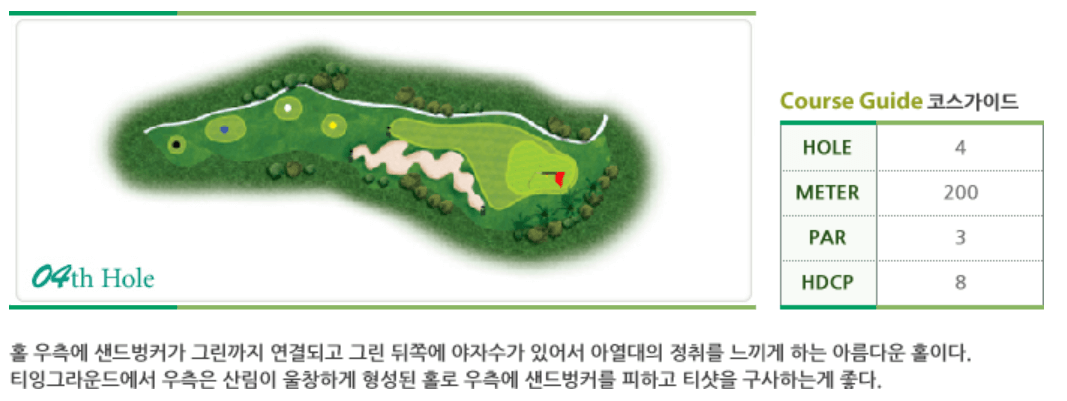 부영 컨트리클럽 우정코스 4