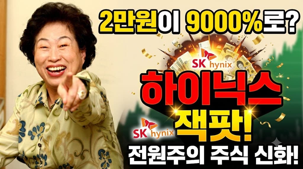 전원주 하니닉스 주식2만원 첵팟 이미지