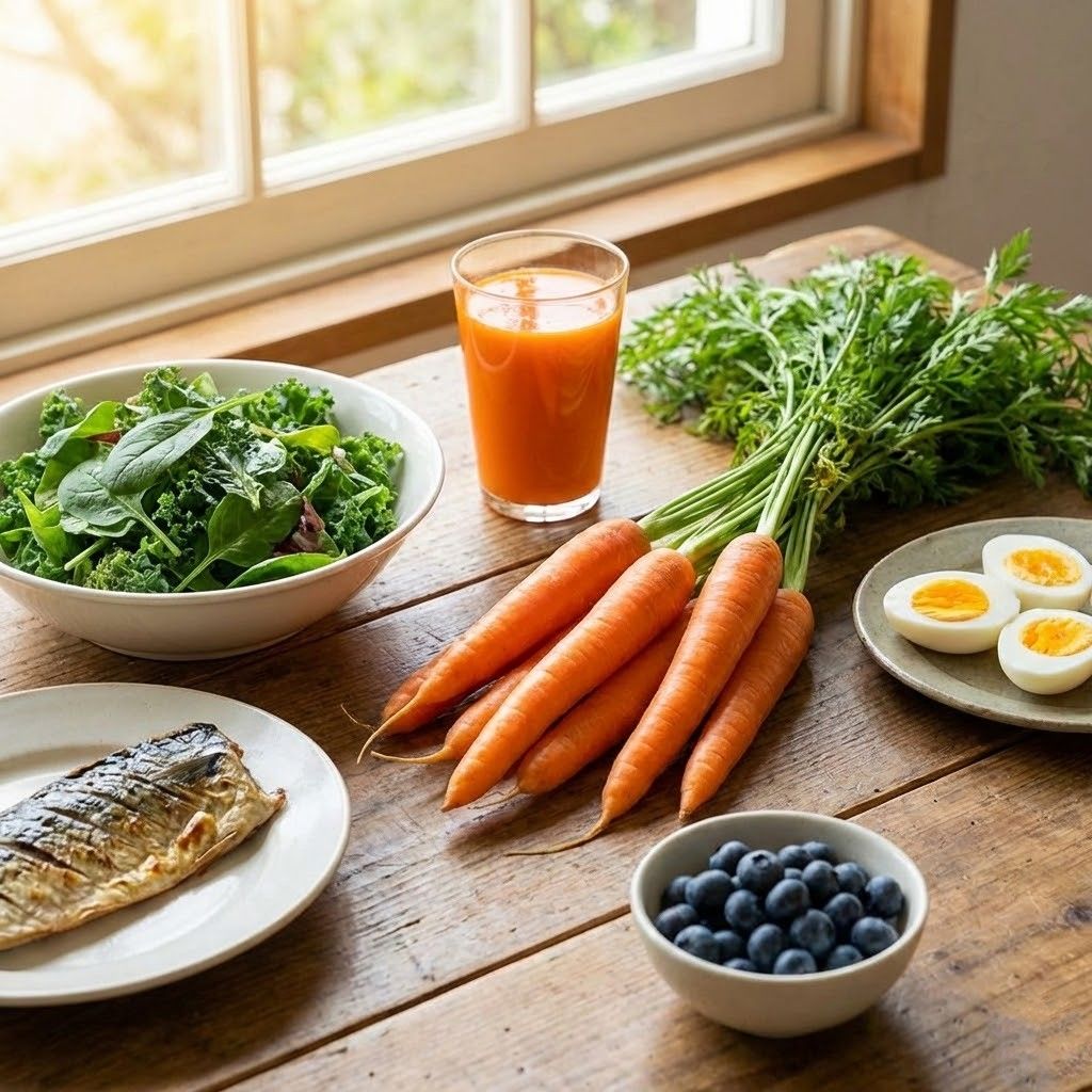 눈 건강에 좋은 음식 BEST 5