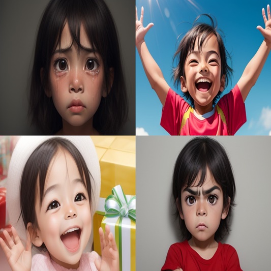 유아기의 다양한 감정표현을 위한 심리학 접근