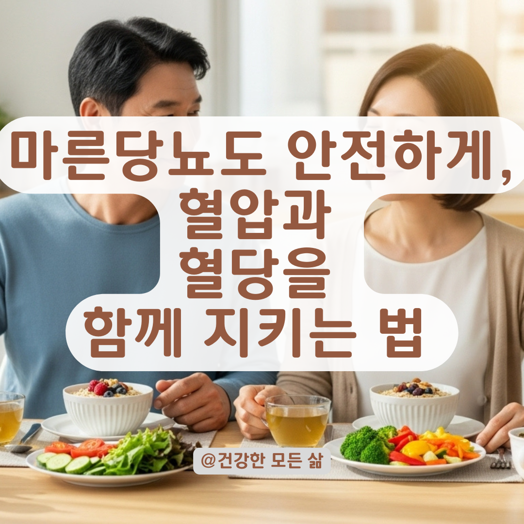 당뇨가 있어도 혈압은 안정적일 수 있습니다, 마른당뇨 혈압 관리 포인트 총정리.