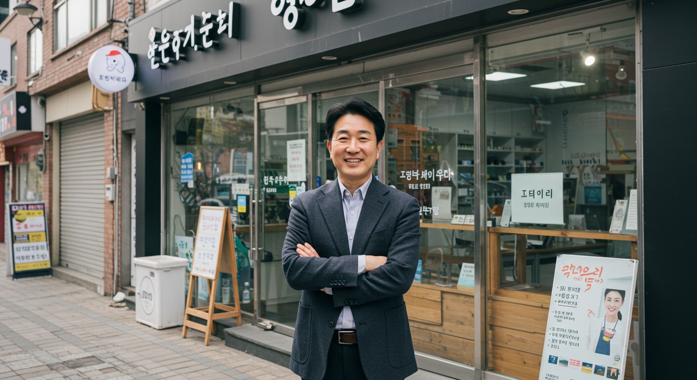 소상공인 지원 프로그램 활용 장면