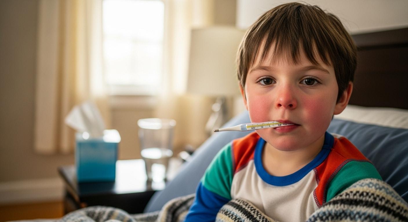 어린이 독감 증상 치료