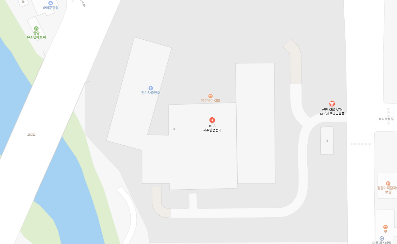 kbs 제주방송총국 지도