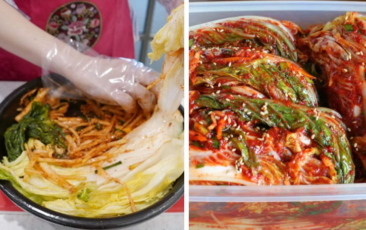 2인 가족 김장하기