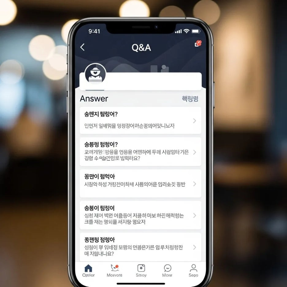 궁금한 점만 쏙쏙! Q&A로 알아봐요