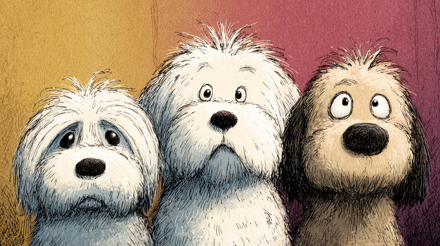 말티즈, 비숑 프리제, 꼬똥 드 툴레아 차이