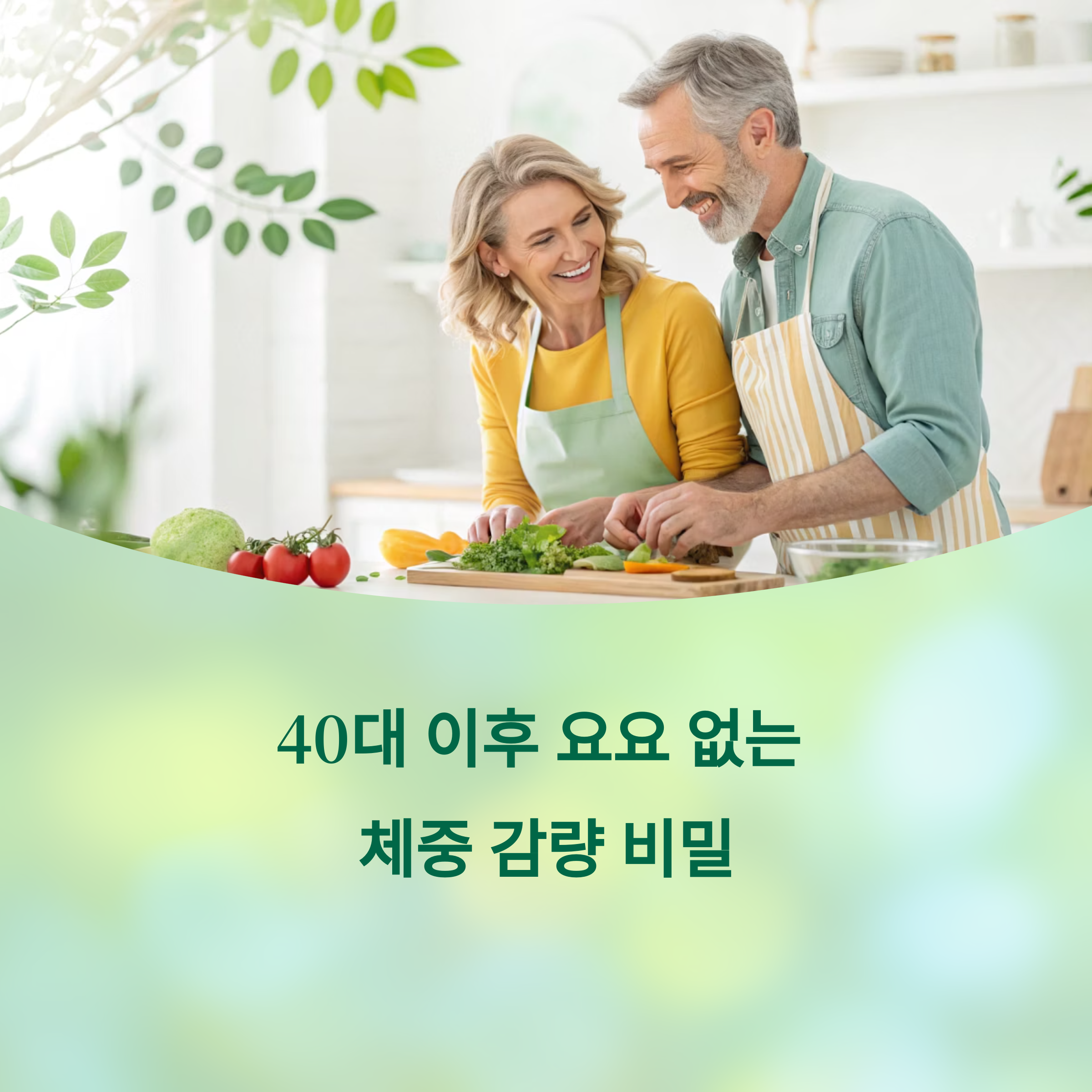 중년 다이어트 전략