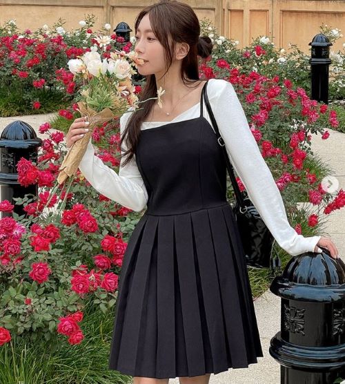 데일리룩 스타일링-도시 속 여름휴가룩