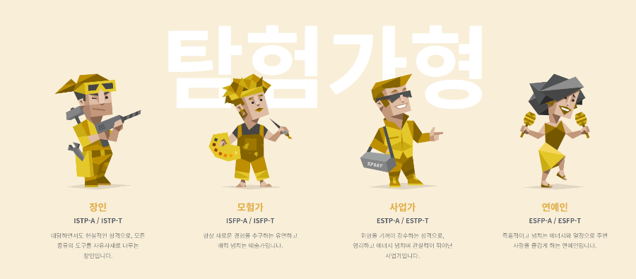 MBTI (엠비티아이) 성격유형검사 알아보기