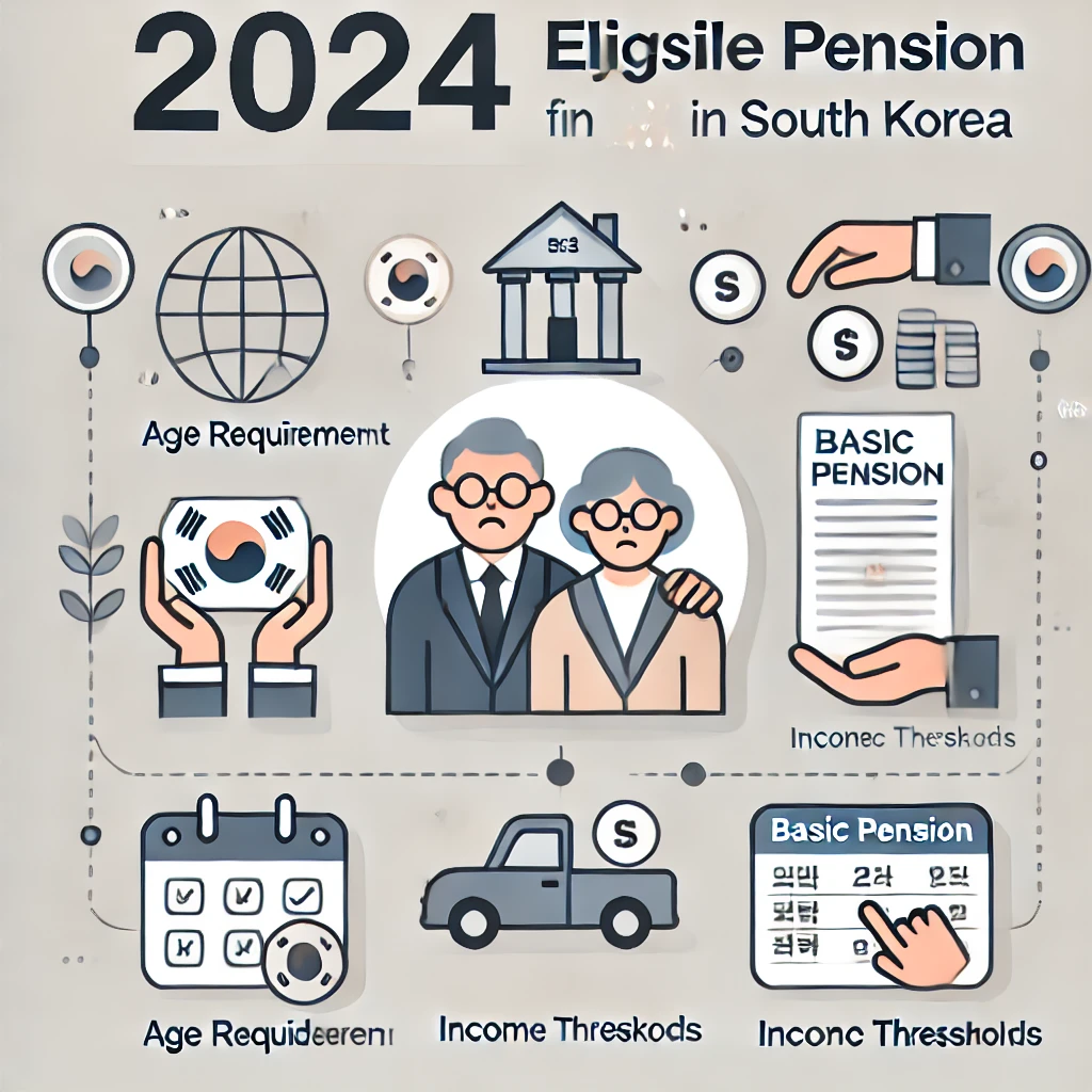 기초노령연금 신청방법 (2024 기타연금 중복수령)