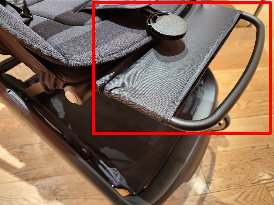 부가부 버터플라이 발판 펼치는 버튼