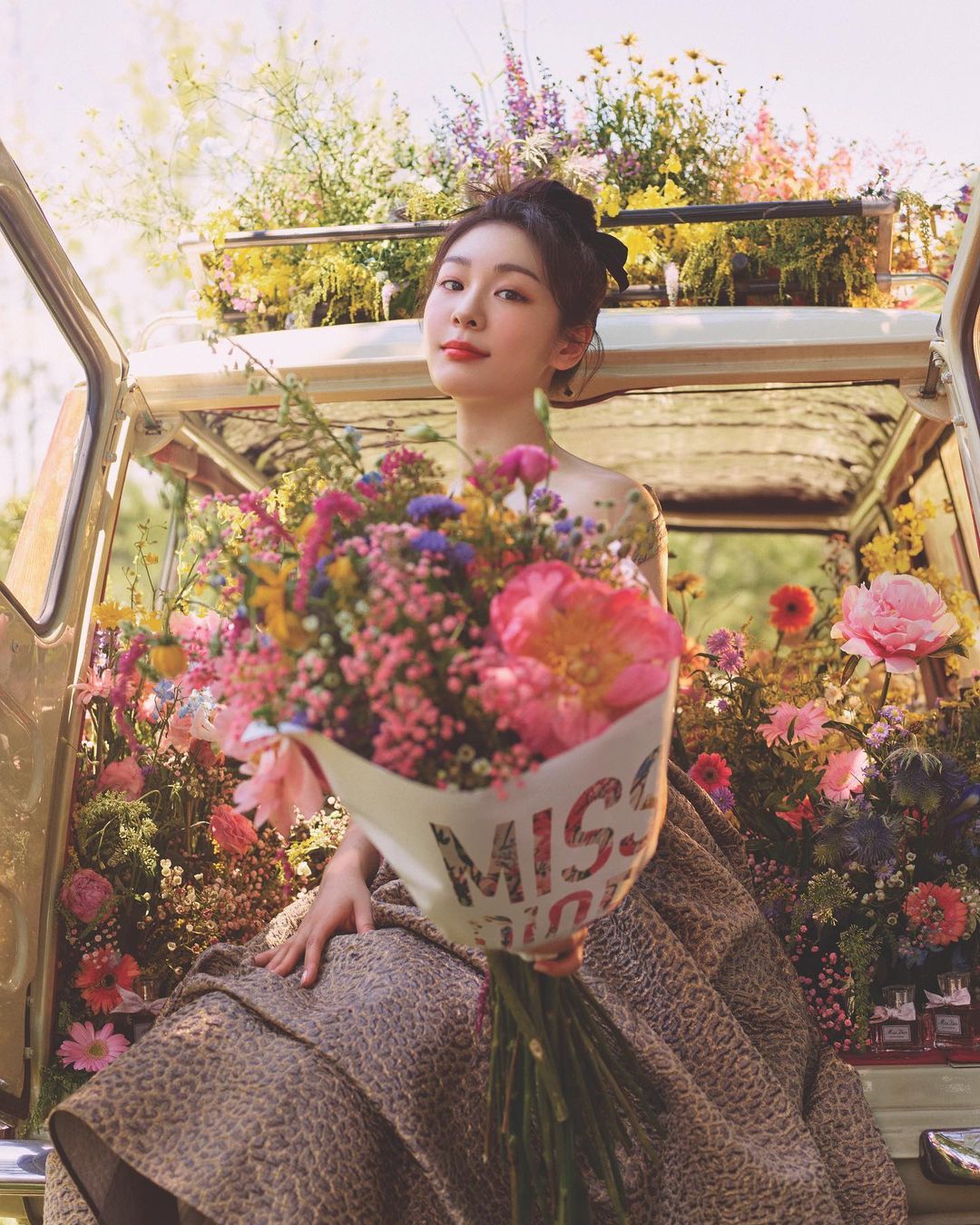 김연아의 디올 화보