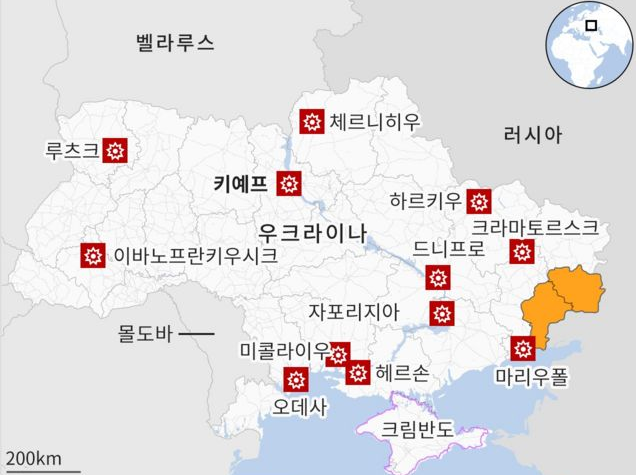 우크라이나 러시아 