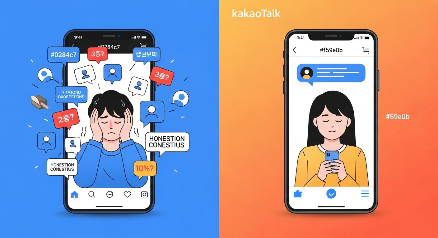 카톡 피로감 90% 경험… "전남친 소식까지 알아야 하나요?" 원치 않는 연결의 역설