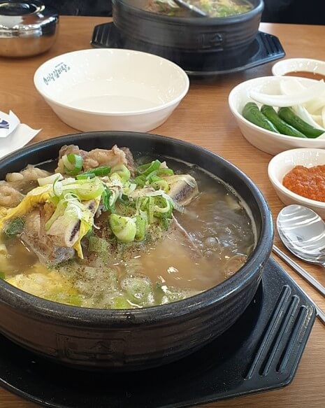 경주 맛집 다왕갈비탕 모습