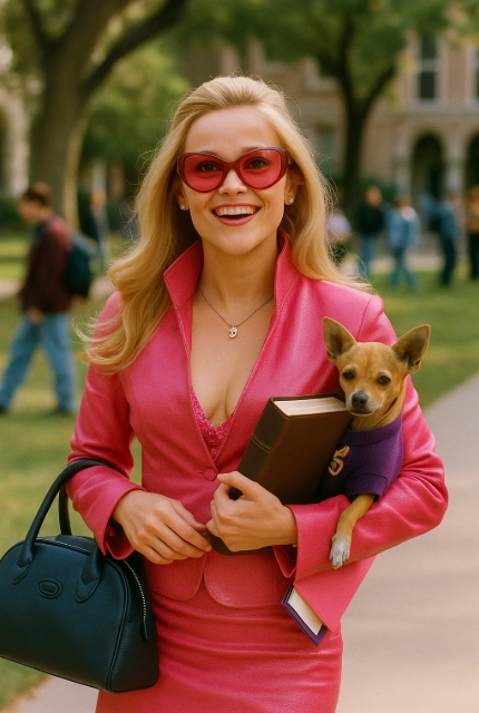 금발이 너무해 주인공 리더 위더스푼 이미지