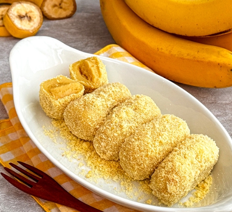 한국의 떡 종류 바나나떡