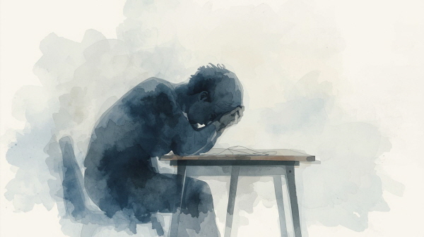 겉으로는 쿨하고 무심해 보여도, INTP는 누군가의 비웃음이나 무시, 무반응에 깊은 상처를 받습니다에 관한 그림입니다